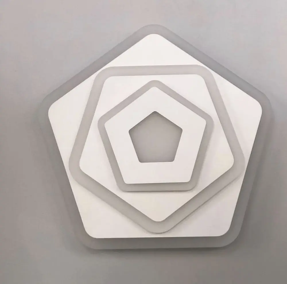 Минималистичный светильник LED для небольших комнат Line F Диаметр 30 см - фото 5