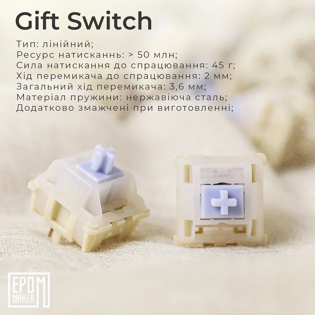 Клавиатура Epomaker AK820 Pro Gift Switch Black механическая беспроводная (AK820-PRO-BG) - фото 7