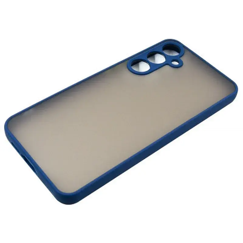 Чохол до мобільного телефона Dengos Matte Samsung Galaxy A55 5G (Blue) (DG-TPU-MATT-143) - фото 4