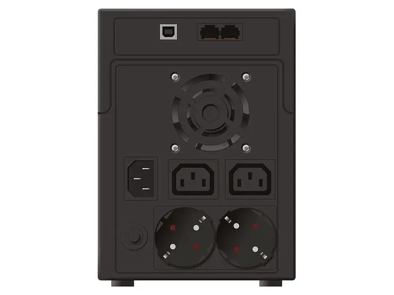 Лінійно-інтерактивний ДБЖ PowerWalker VI 2200 LCD (10120098) - фото 4