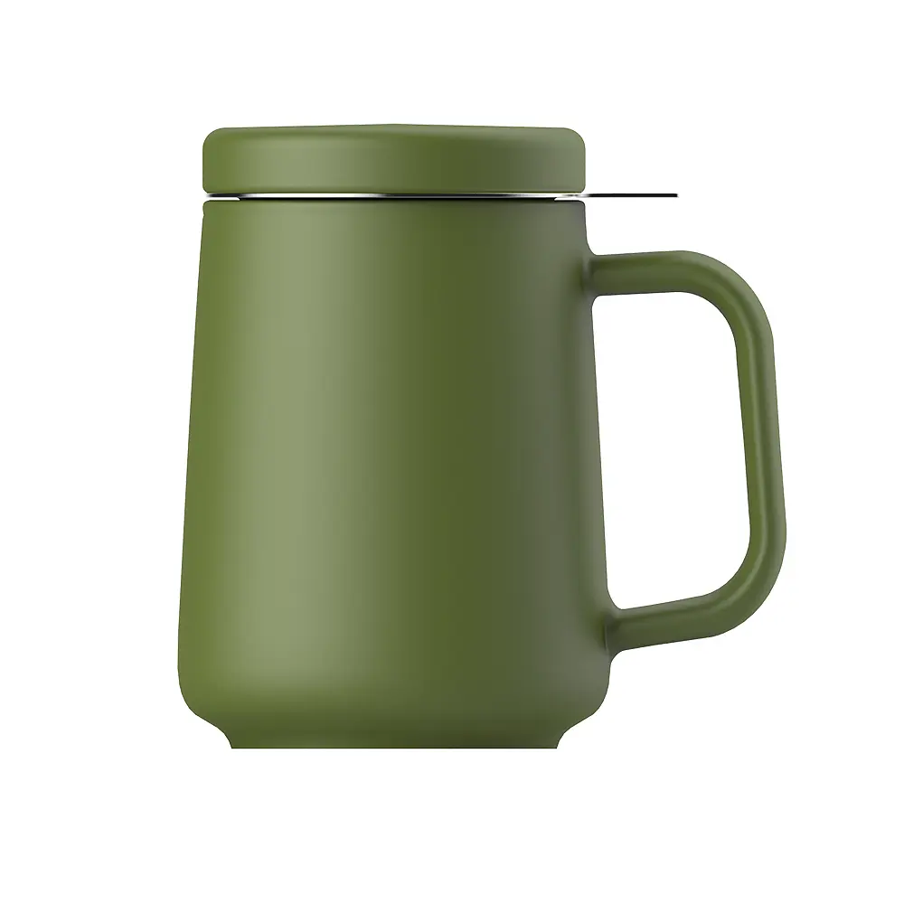 Чашка-заварник U Brewing Mug Ceramic, 500 мл - Блакитний - фото 5