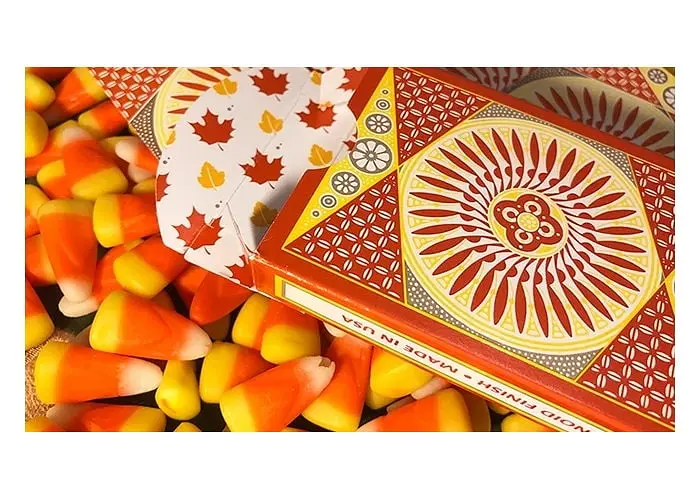 Карти гральні United States Playing Card Company Tally-Ho Autumn Circle Back (THACB) - фото 7