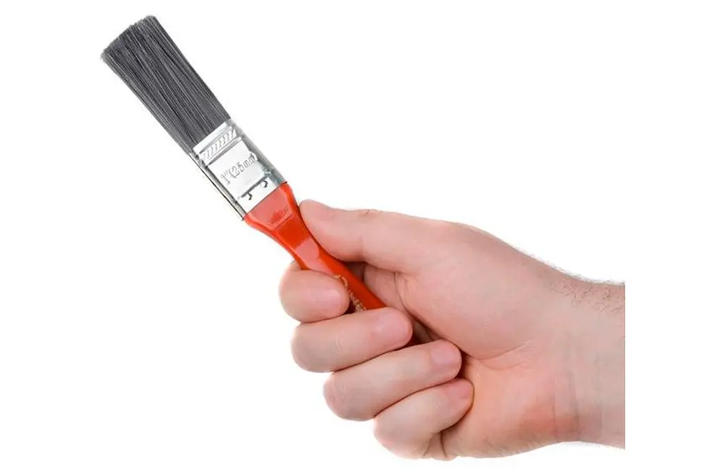 Пензлик малярський плоский Intertool лакра 1" (в упаковці 12 шт.) - фото 4