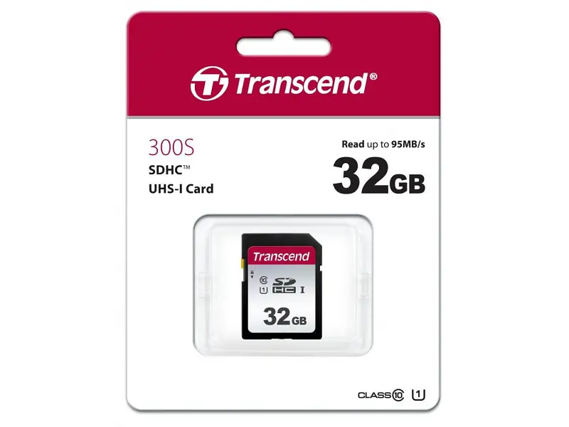 Карта пам'яті Transcend 300S SDHC UHS-I 32 GB (TS32GSDC300S) - фото 2