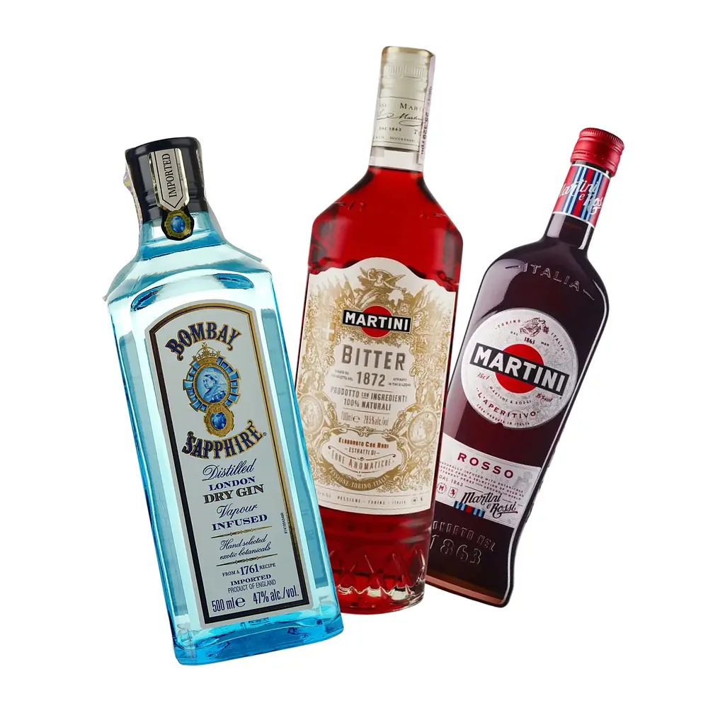 Коктейль Bombay Sapphire Negroni (набір інгредієнтів) х20 на основі Bombay - фото 2