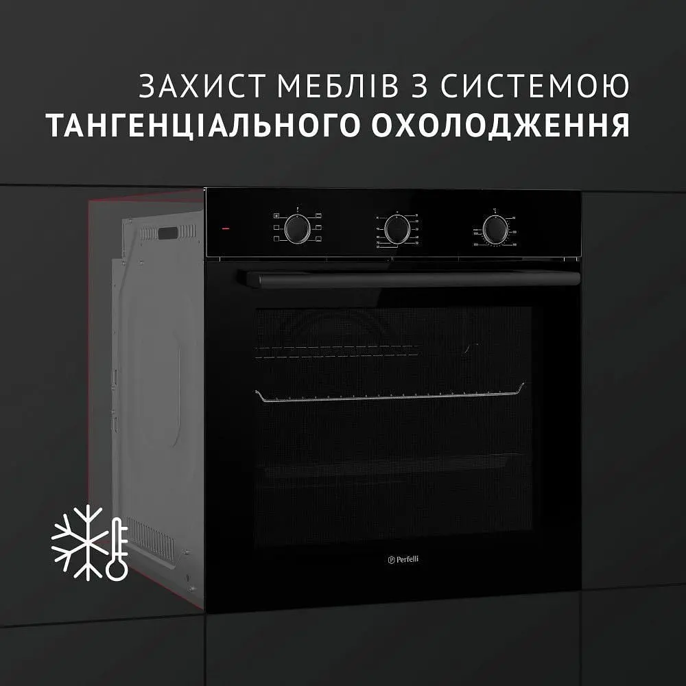 Духова шафа Perfelli Perla 6M6 Nero - фото 6