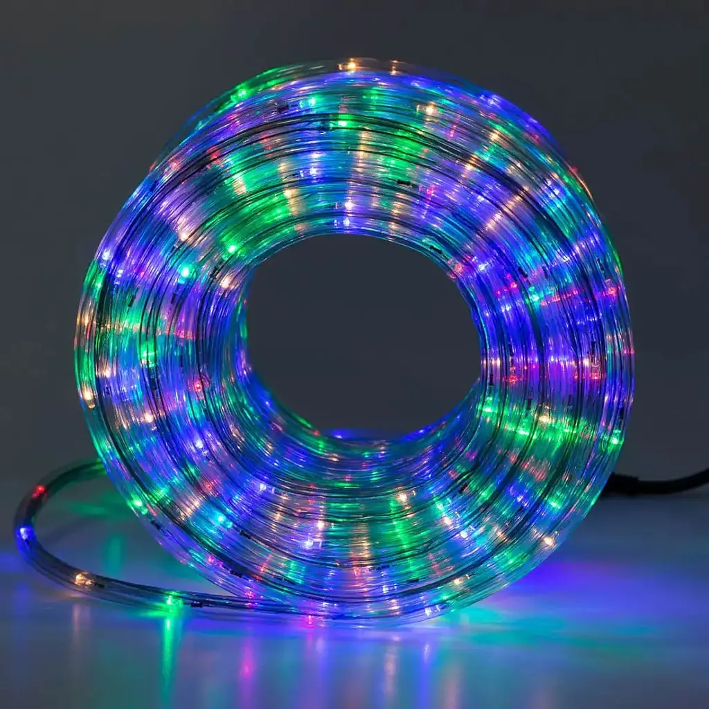 Гирлянда GarlandoPro Дюралайт уличная 240 LED длина 7 м морозостойкая, мультиколор (DR10МML) - фото 6