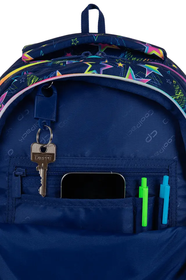 Рюкзак CoolPack Jerry Stars 19 л 39х28х19 см синій (F029960) - фото 4