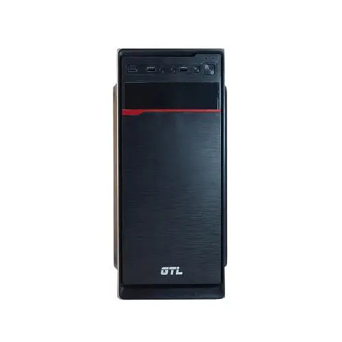 Корпус GTL T1668 Black, без БП, Mini Tower, Micro ATX/Mini ITX, 2xUSB 2.0, 370x176x410 мм, 0.4 мм, 2.6 кг - фото 2