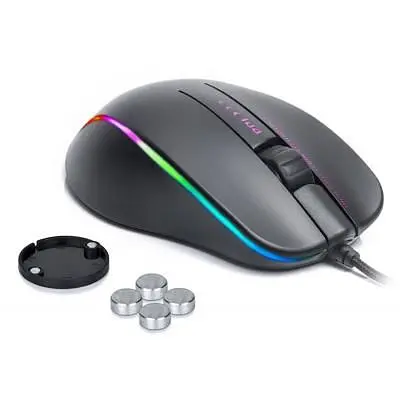 Комп'ютерна мишка Real-El RM-747 USB Black (EL123200028) - фото 6