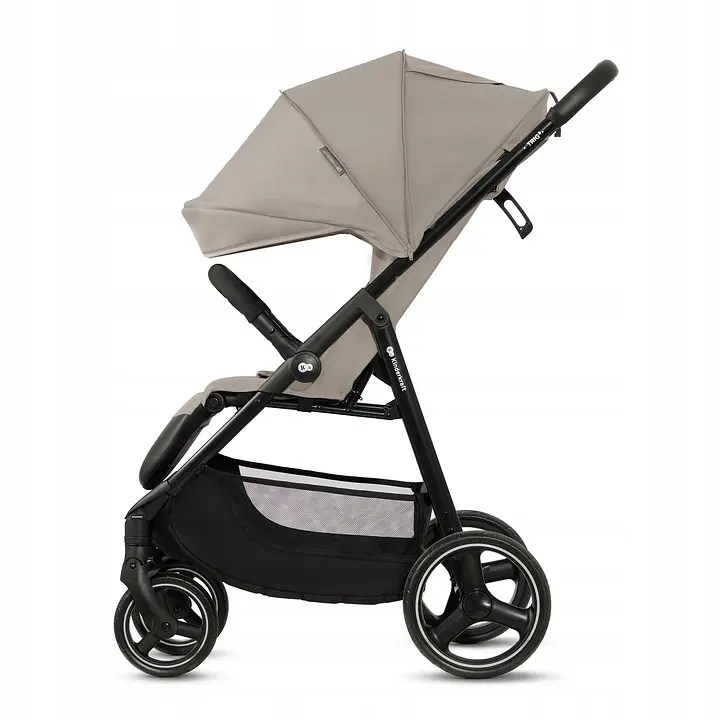Прогулянкова коляска Kinderkraft Trig 3, Grey (4734) - фото 11