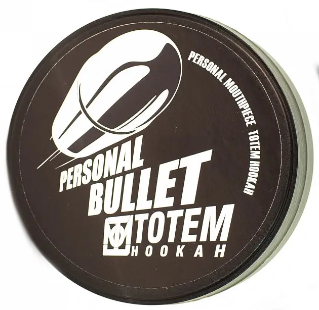 Персональный Мундштук Totem Hookah Bullet черный - фото 2
