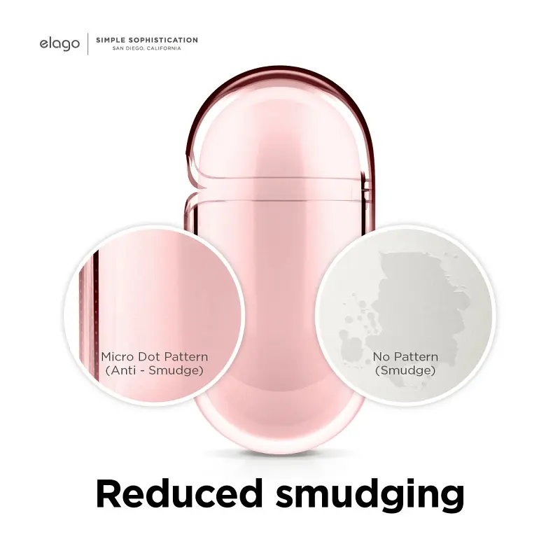 Чохол Elago Clear Case Lovely Pink для Airpods 3rd Gen рожевий (EAP3CL-HANG-LPK) - фото 4