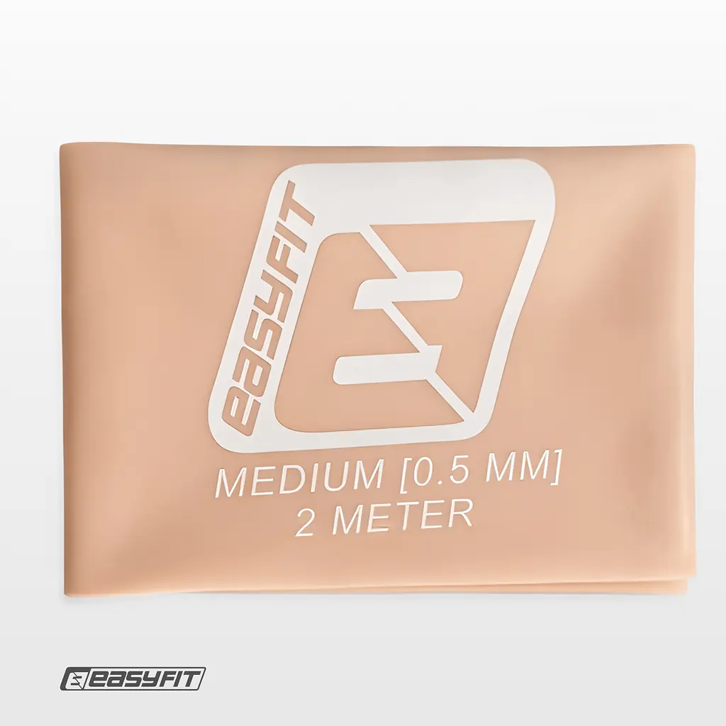 Стрічка для пілатесу EasyFit EPP 0.5 мм персикова - фото 2