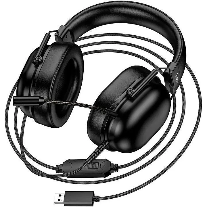Игровые наушники Hoco W113 Black - фото 2