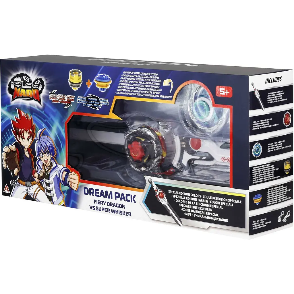 Набір Infinity Nado VI Dream Pack Fiery Dragon vs Super Whisker (EU654271) - фото 4