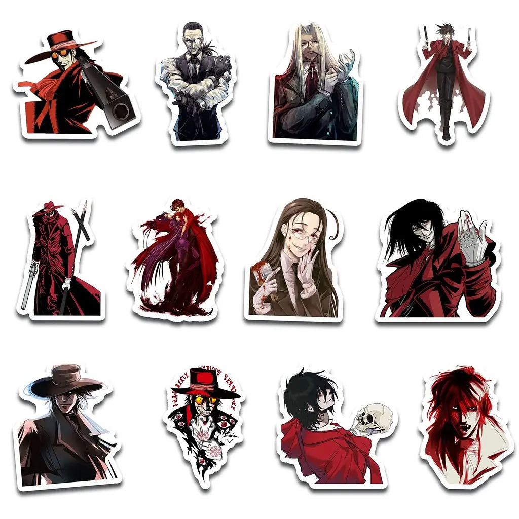 Стикерпак GeekLand Hellsing 45 штук (SP HL 01) - фото 3