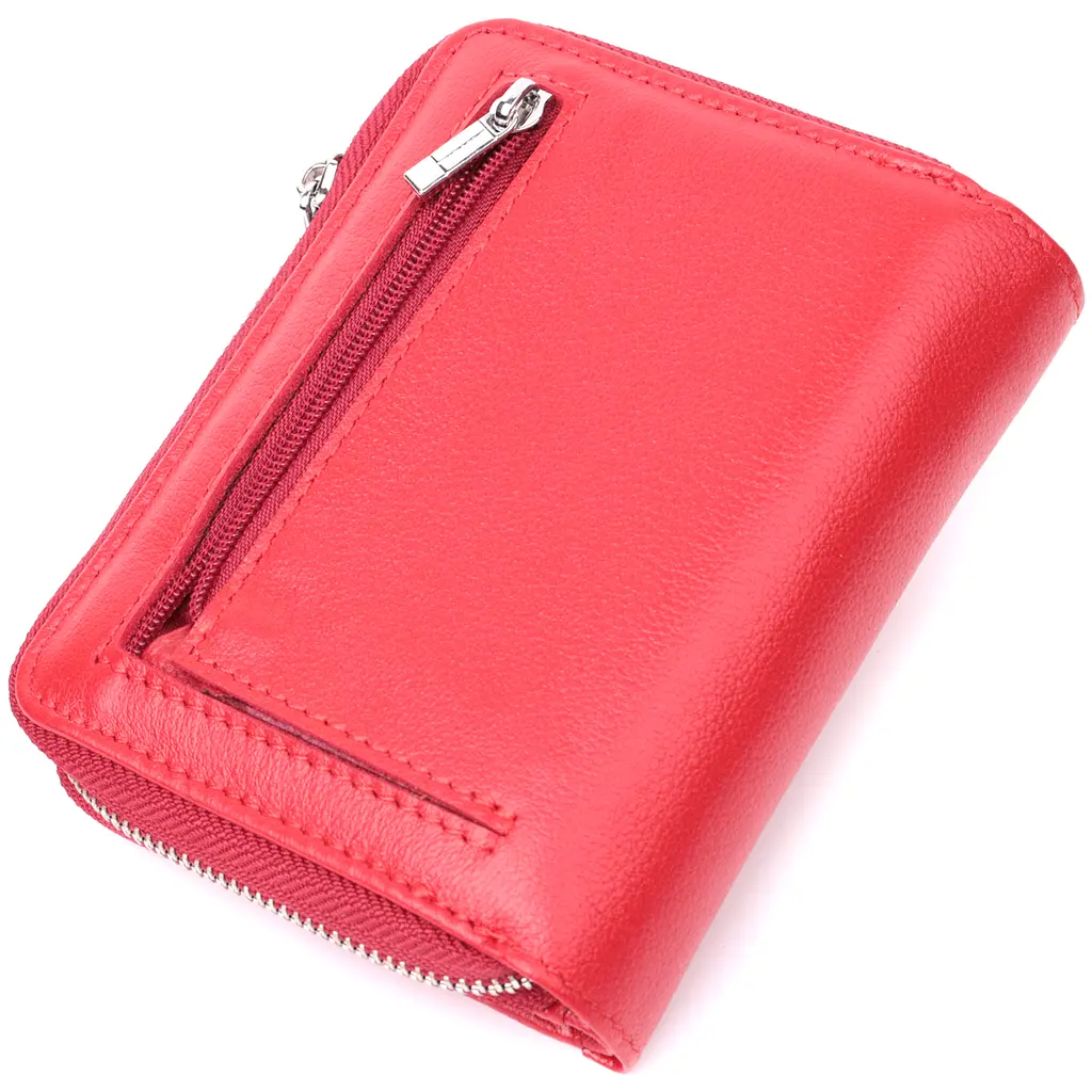 Кожаный женский кошелек ST Leather 9.5х12х2.5 см acs0028481 - фото 2
