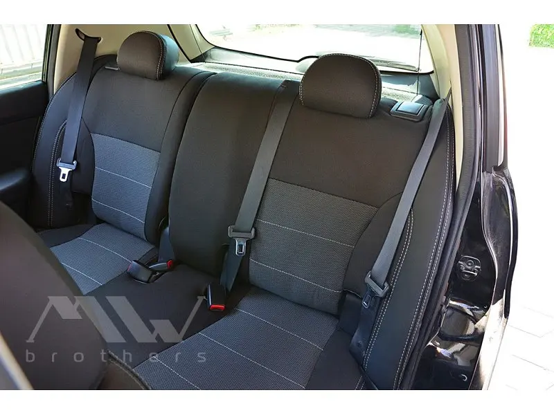 Авточохли модельні MW Brothers для Nissan Tiida (рейстайлінг) з 2010 - фото 6