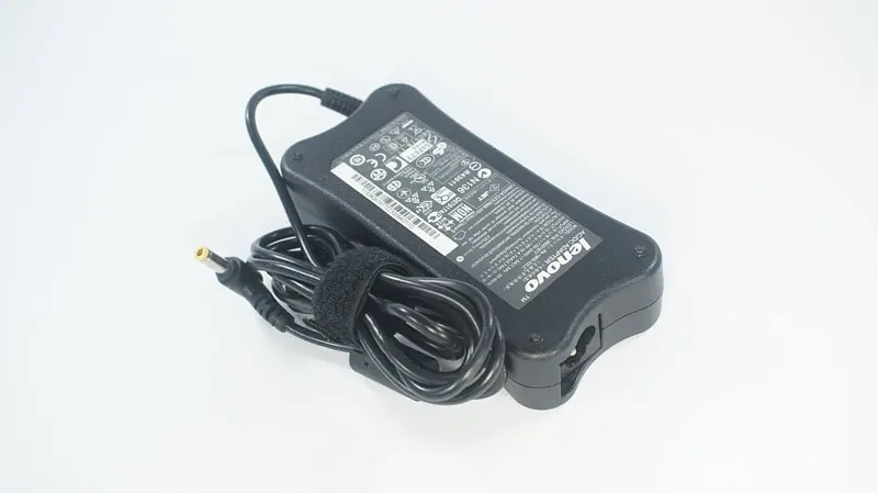 Блок живлення для ноутбука Lenovo 19V, 4.74A, 90W, 5.5x2.5mm, Bone Shape, Black (без кабеля !) - фото 2