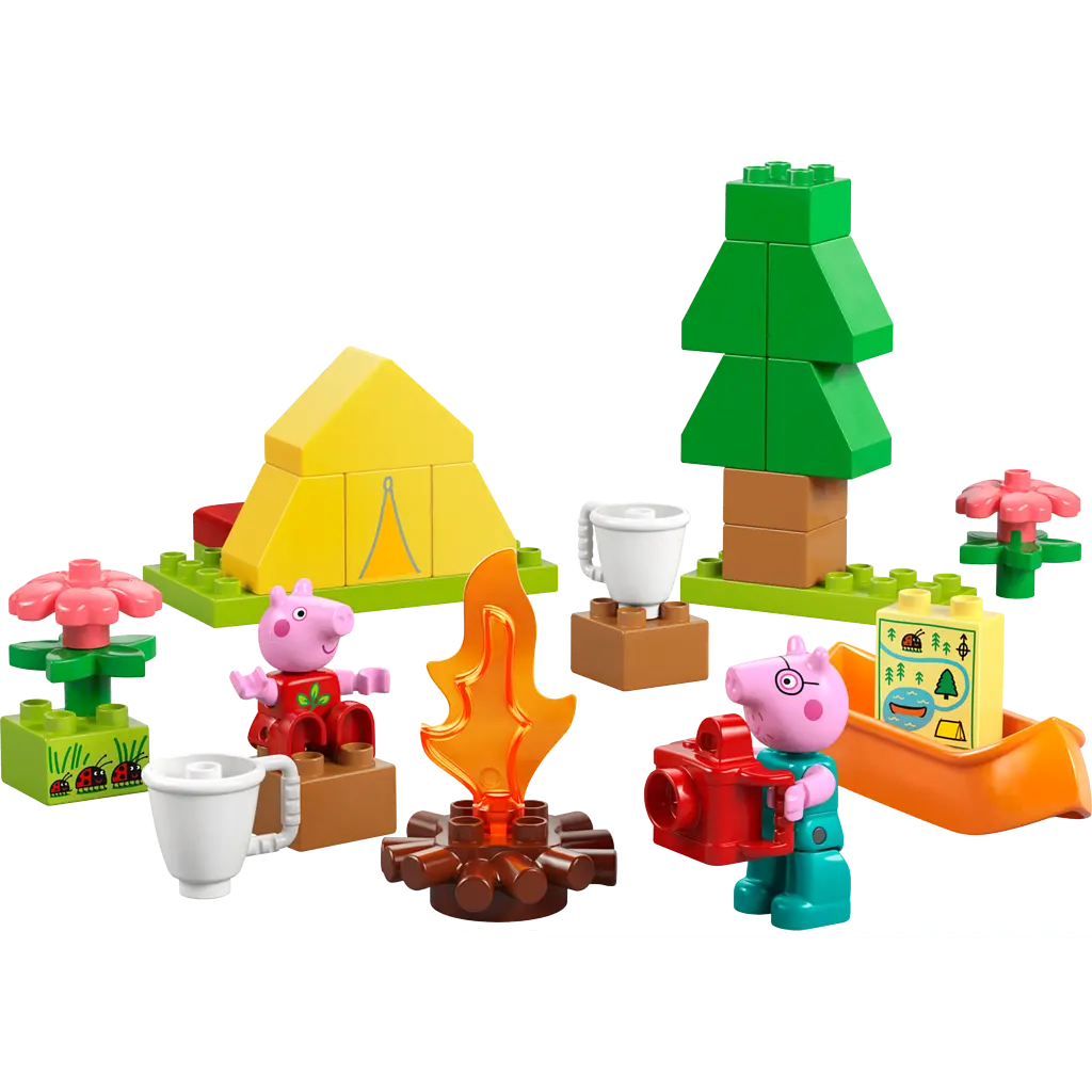 Конструктор LEGO DUPLO Peppa Pig Туристичний похід 32 деталі(10452) - фото 3