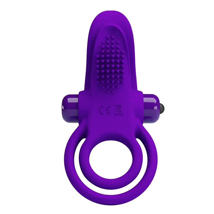 Ерекційне кільце - Pretty Love Vibrant Penis Ring Purple - фото 3
