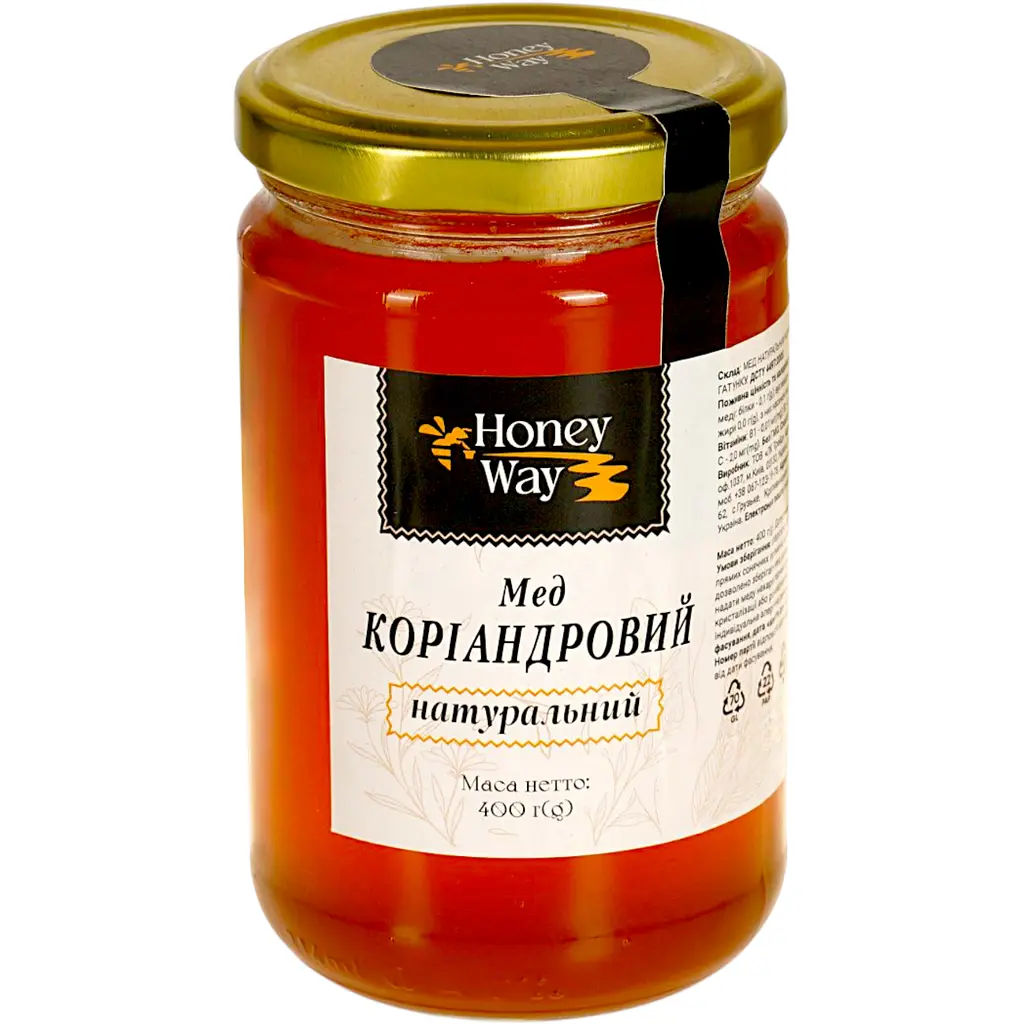 Мед коріандровий Honey Way 400 г - фото 2