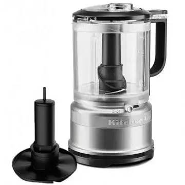 Кухонний мінікомбайн KitchenAid чаша 1,2 л 5KFC0516ECU сріблястий - фото 2