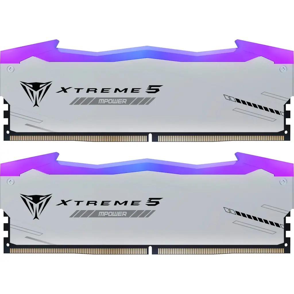 Модуль пам'яті для комп'ютера DDR5 32GB (2x16GB) 8000 MHz Viper Xtreme 5 MPOWER RGB Patriot (PVXR532G80C38KM) - фото 2
