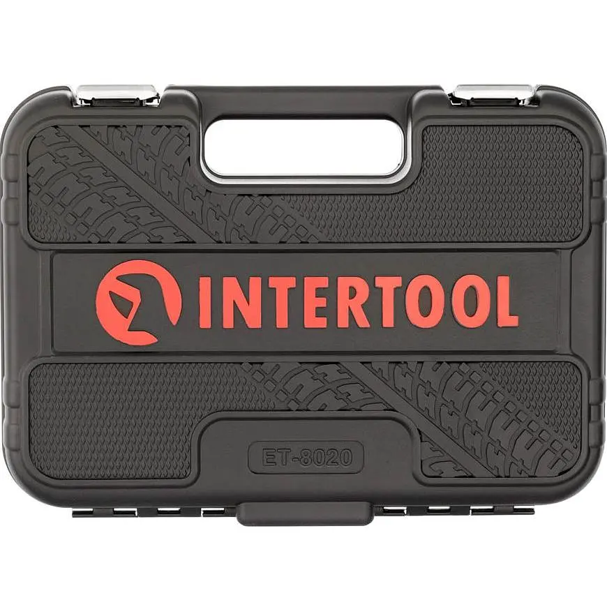 Набір торцевих головок із тріскачкою Intertool ET-8020 20 шт. [98833] - фото 7