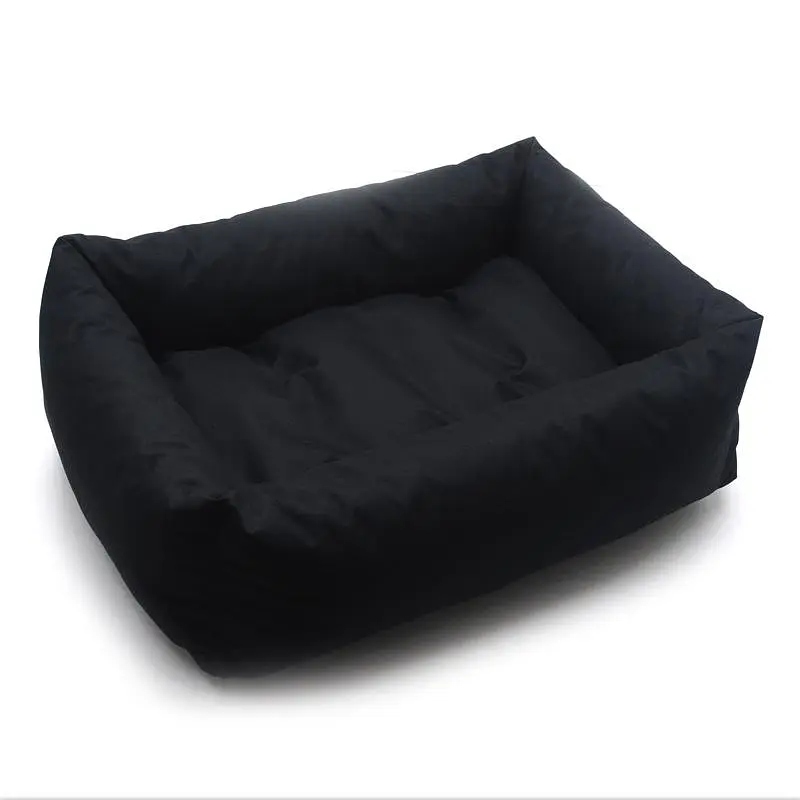 Лежак для собак и кошек Zoo-hunt Шик черный №2 50x70х20 см - фото 1