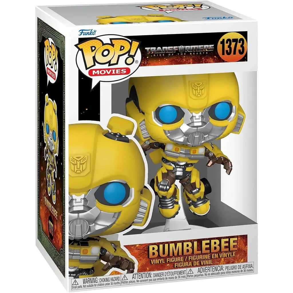 Фігурка Funko Pop! Transformers: Бамблбі у стрибку (63954) [132469] - фото 2