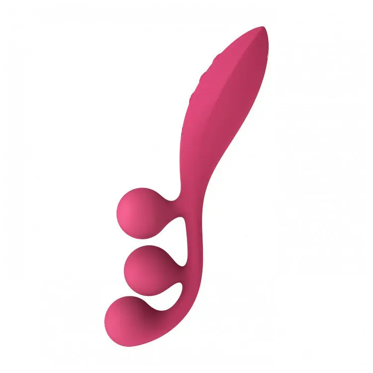 Універсальний вібратор Satisfyer Tri Ball 1, 3 мотори, гнеться - фото 3