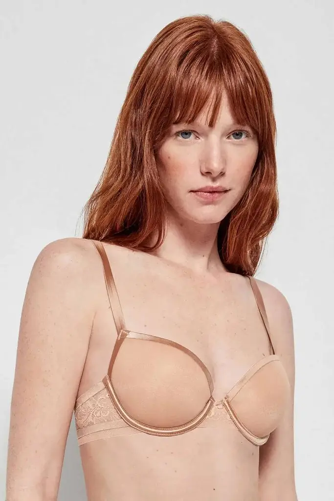 Бюстгальтер формований 10019T Gisela бежевий 70B