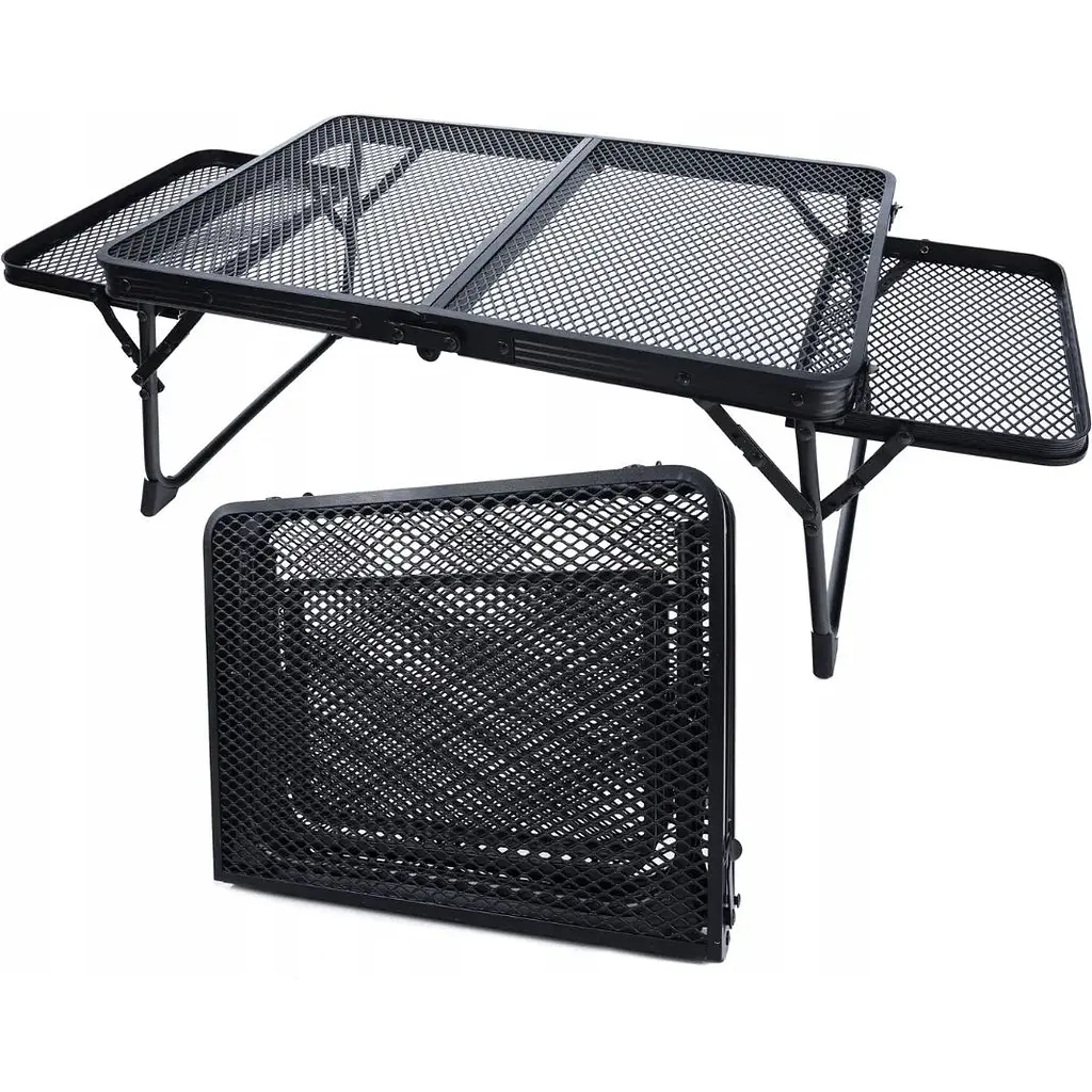 Кемпінговий стіл Chomik Garden Line Terry складаний чорний - фото 2