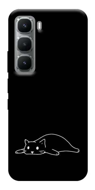 TPU чохол Demsky Lazy cat для Infinix Hot 60 Pro+