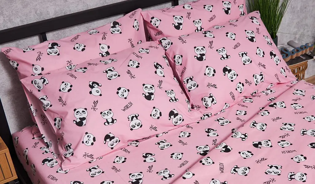 Набір наволочок Moon&Star Бязь Gold Люкс Pandas 40х40 см 2 шт - фото 2