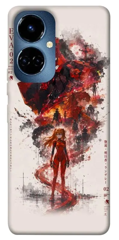 TPU чохол Demsky Red eclipse для TECNO Camon 19 (CI6n) / 19 Pro (CI8n)