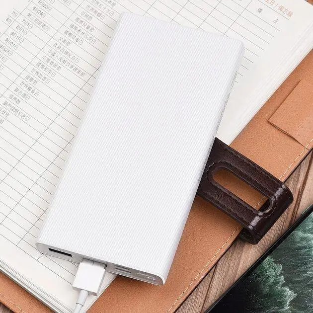 Портативна батарея Power Bank Hoco J55 Neoteric 10.000 mAh/LED White - фото 4