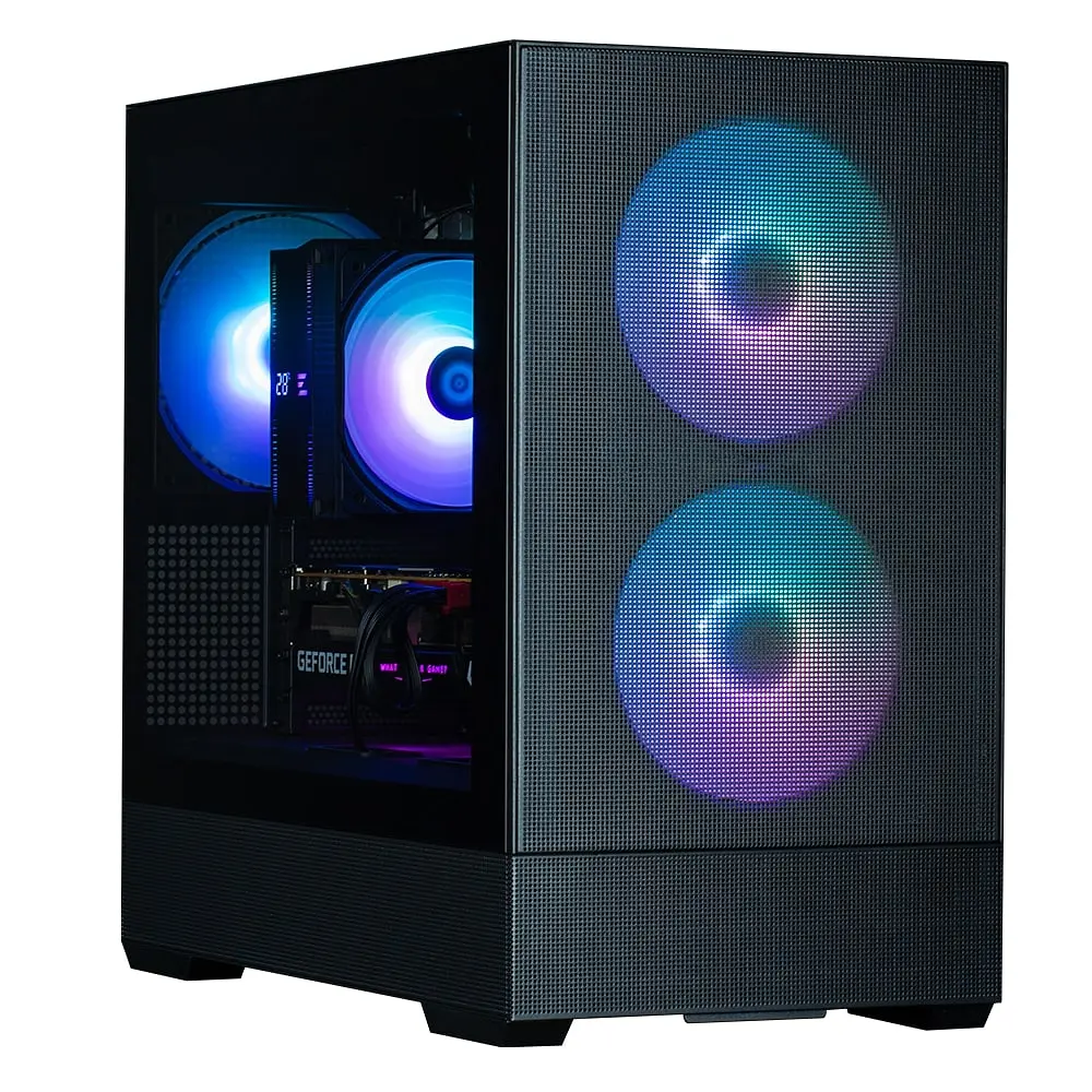 Zalman Корпус P30 AIR без БП, 1xUSB3.0, 1xUSBType-C, 3x140мм ARGB, VGA 392мм, LCS ready, TG Side Panel, mATX, чорний - фото 7