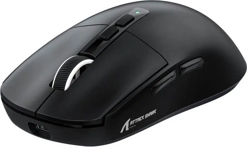Миша ATTACK SHARK X6 Black - фото 2