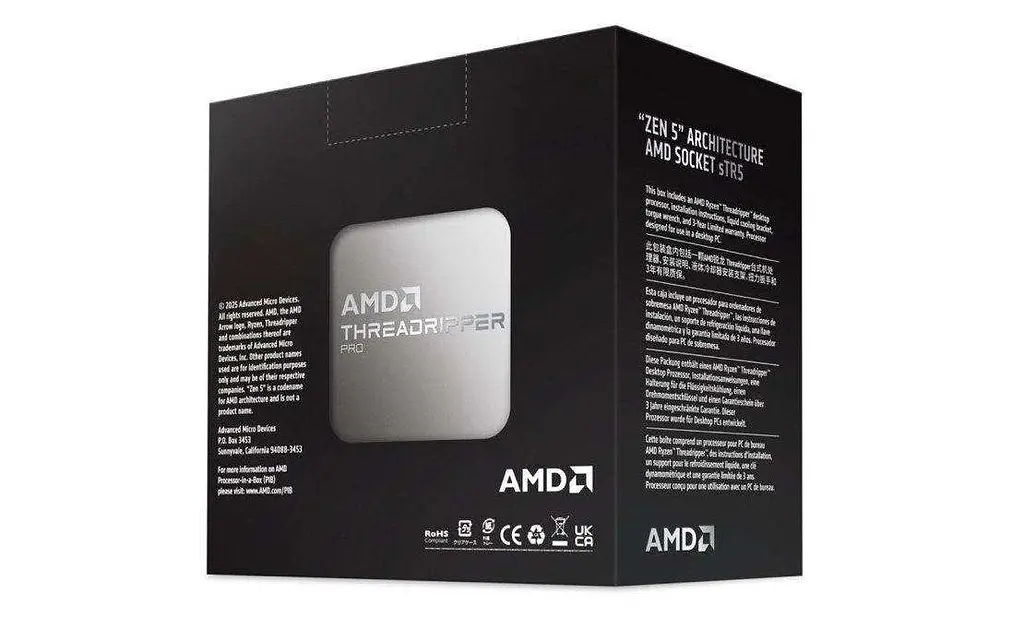 Процессор AMD Ryzen Threadripper PRO 9975WX (100-100000723WOF) - фото 2