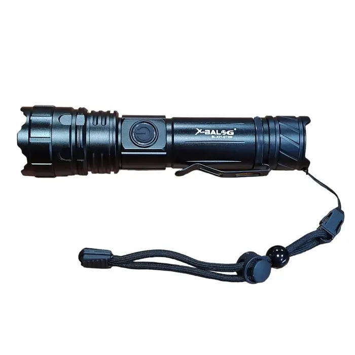 Ліхтар ручний акумуляторний X-Balog bl-X21-GT200 з функцією powerbank акумулятор 26650 - фото 3