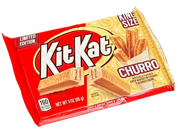 Шоколадний батончик Kit Kat Churro Limited Edition King Size 85 г - фото 3