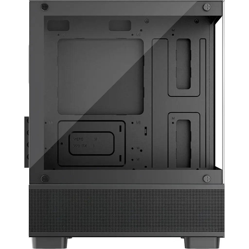 Корпус 1stPlayer Mi2-A-BK-2F7R-1F7 Black [134412] - фото 4