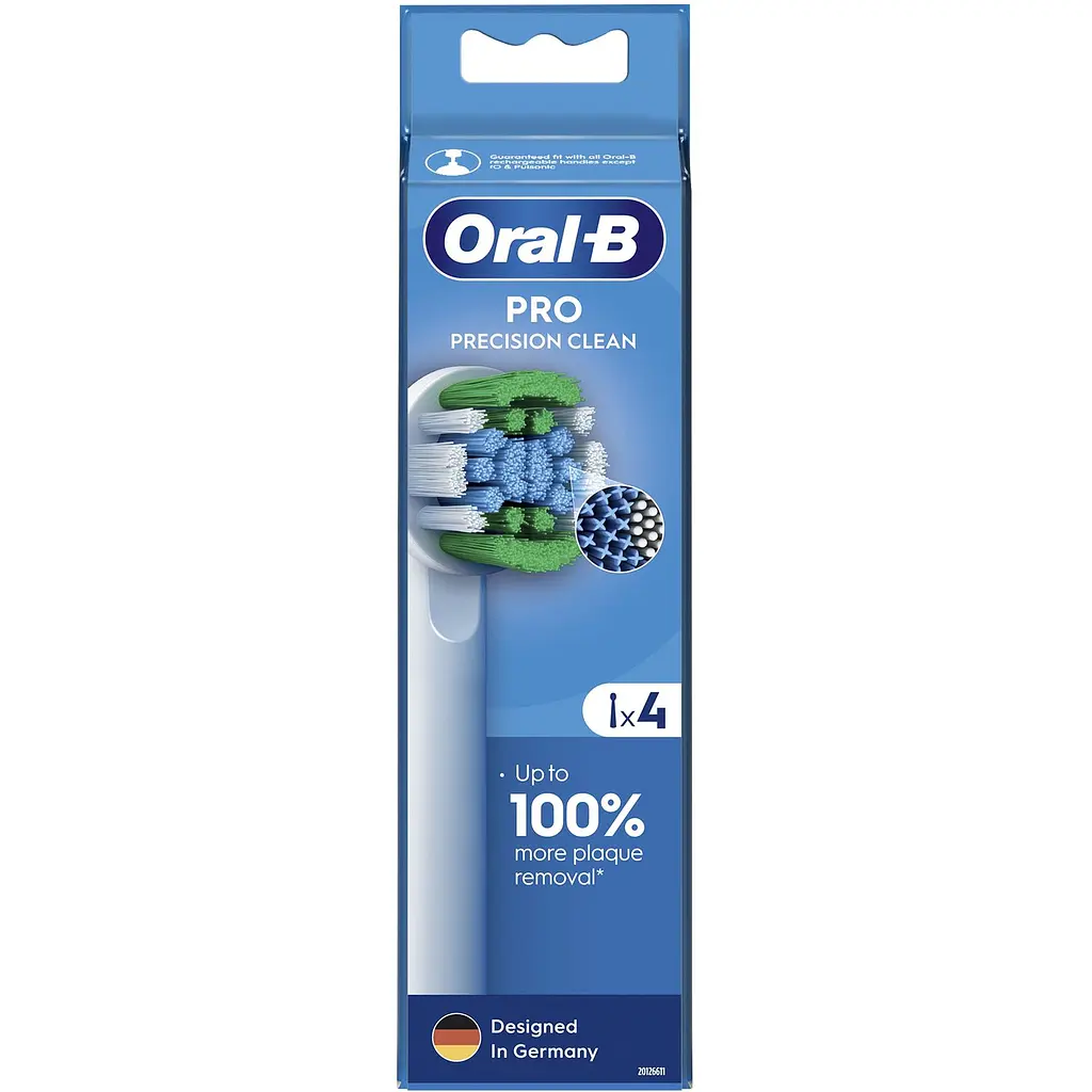 Насадки для электрической зубной щётки Oral-B Precision Clean, 4 шт. - фото 2