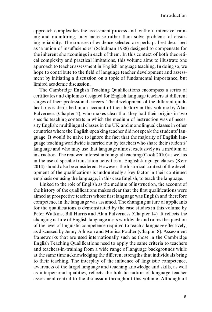 Assessing Language Teachers' Professional Skills and Knowledge - фото 4