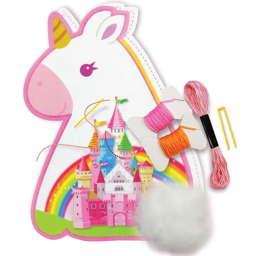 Набор для шитья подушки 4M KidzMaker Единорог (00-04744) - фото 2