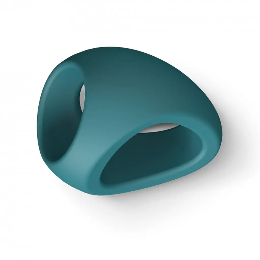 Ерекційне кільце Love To Love Flux Ring Black Teal Me 3 см бірюзовий - фото 7