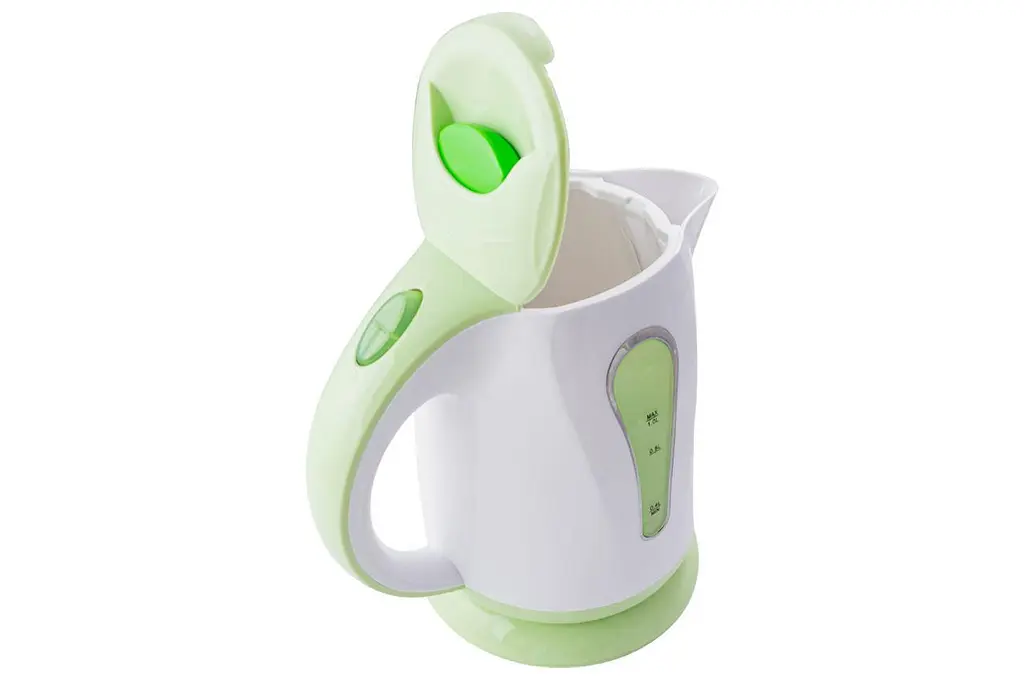 Електрочайник пластиковий Maestro MR-028-Green 1.0л 1000 Вт біло-зелений - фото 2